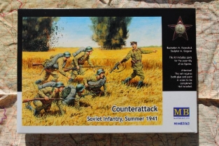 MB.3563  COUNTERATTACK Soviet Infantry, Summer 1941.